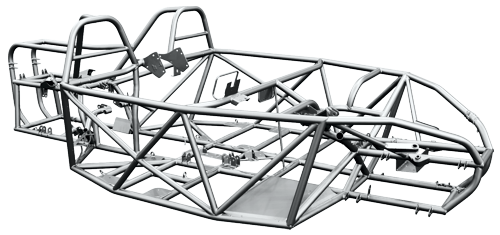3D Scanned Tube Chassis